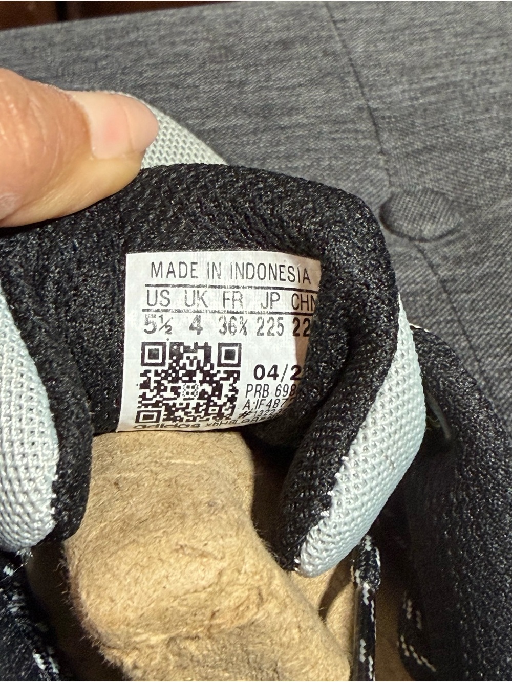 adidas Terrex AX4 Hiking Shoes," "Women's 5.5, "IF4872" - Picture 9 of 9